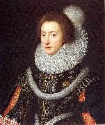 Miereveldt, Michiel Jansz. van Elizabeth, Queen of Bohemia Norge oil painting reproduction